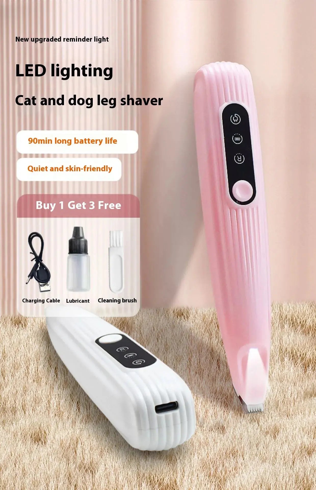 Pet Shaver Electric Quiet Nail Grinder Paw Pop Store