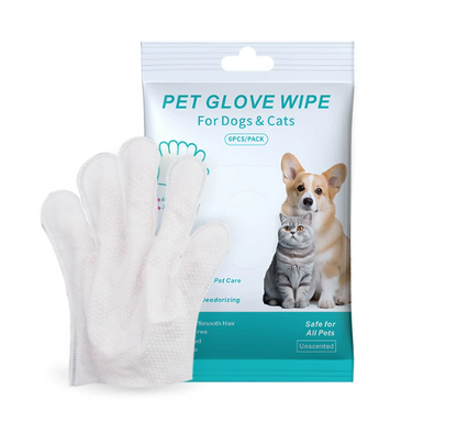 Pet Cleaning Gloves & Wipes Paw Pop Store