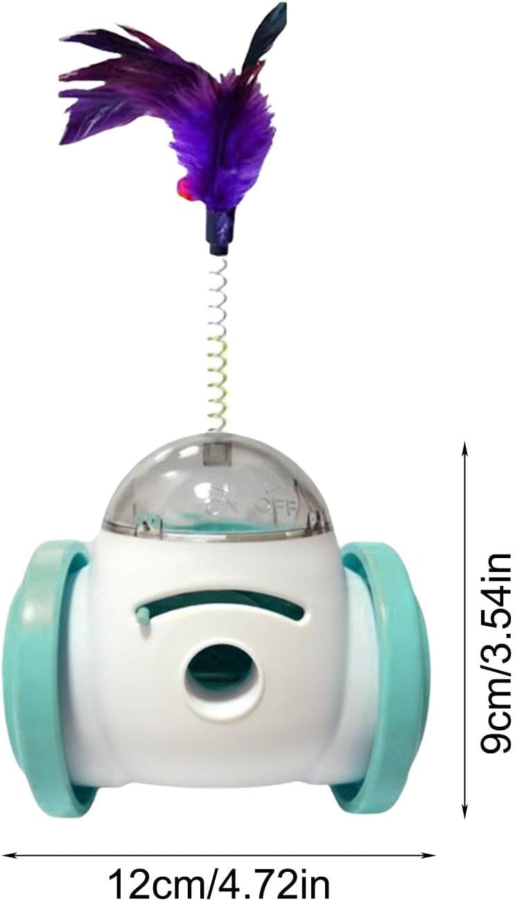 Interactive Roller Puzzle Treat Dispenser Toy for Dogs & Cats Paw Pop Store