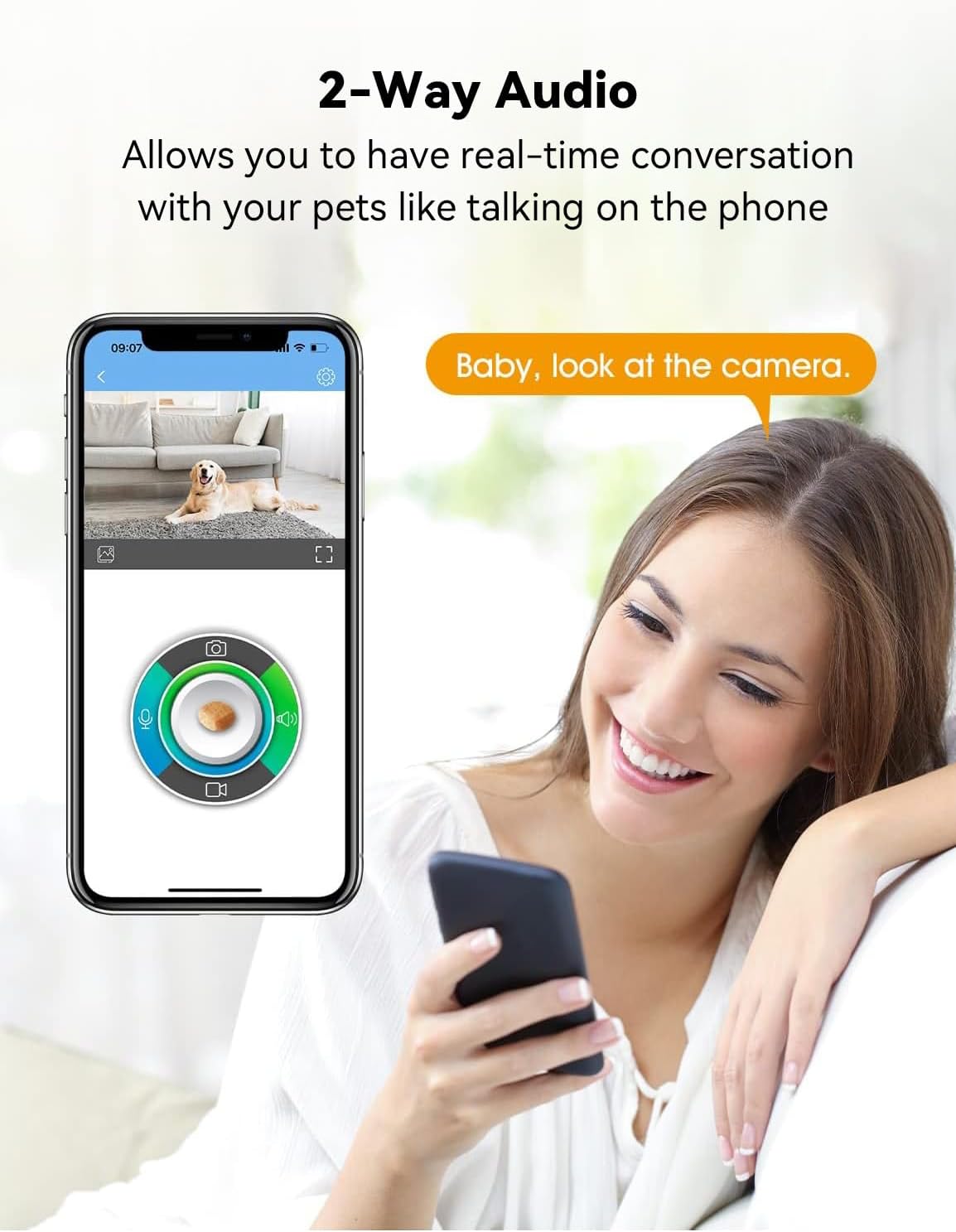 Smart Pet Camera with Treat Dispenser Paw Pop Store