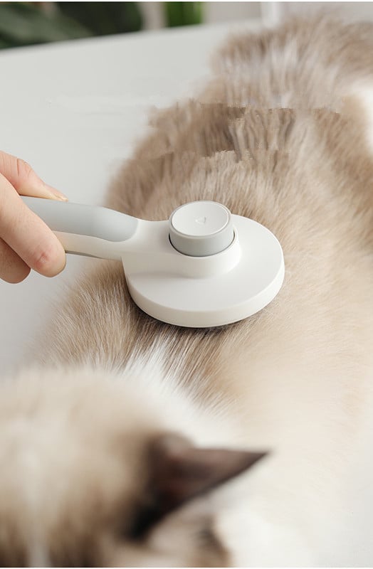 Round Handle Pet Grooming Comb Paw Pop Store