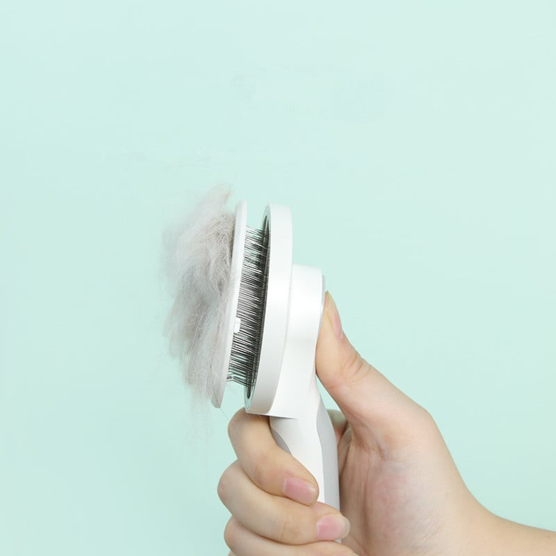Round Handle Pet Grooming Comb Paw Pop Store