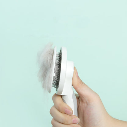 Round Handle Pet Grooming Comb Paw Pop Store