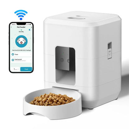 Pet Intelligent Timing Quantitative Remote Automatic Pet Feeder Paw Pop Store