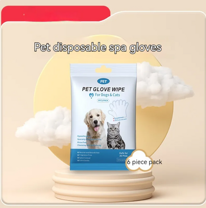 Pet Cleaning Gloves & Wipes Paw Pop Store