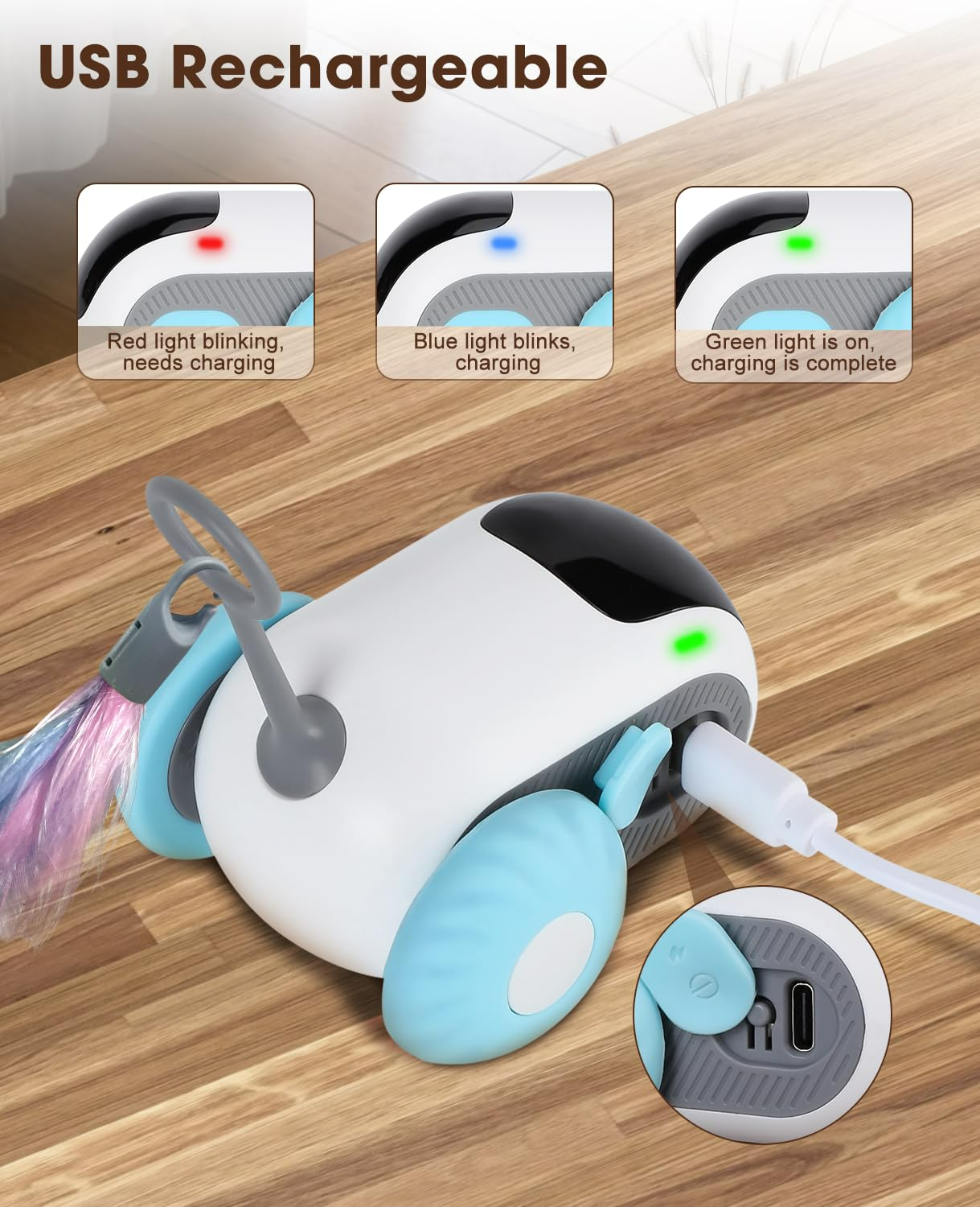 Smart Interactive Cat-Dog Toy Car Paw Pop Store